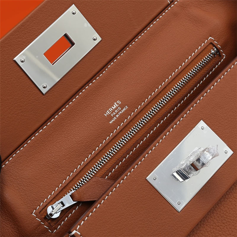 Hermes 2424 Mini Bag EVE Leather WAX Brown High