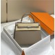 Hermes Kelly 25/28cm Sellier Bag Epsom Leather Silver/Gold Metal In Etoupe-Silver High