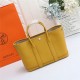 Hermes Garden Party 30/36 Bag Togo Leather WAX Yellow High