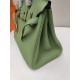 Hermes Birkin 25/30/35cm Bag Togo Leather In Vert Criquet Green WAX High