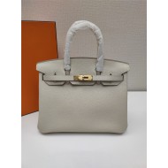 Hermes Birkin 25/30/35cm Bag Togo Leather In Craie WAX High