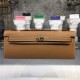 Hermes Kelly Cut Clutch Epsom Silver/Gold Metal WAX High