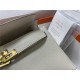 Hermes Kelly Elan 27cm Goatskin Craie Gold-Metal WAX High