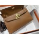 Hermes Kelly Elan 27cm Goatskin Gold Gold-Metal WAX High