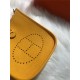 Hermes Evelyne III TPM Mini Bag Calfskin In Yellow High