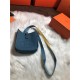 Hermes Evelyne III TPM Mini Bag Calfskin In Colvert High