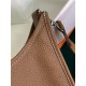 Hermes Evelyne III PM Bag Clemence Leather In Camel High