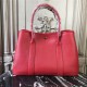 Hermes Garden Party 30/36 Bag Togo Calfskin In Red High