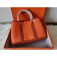 Hermes Garden Party 30/36 Bag Canvas&Togo WAX High