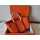 Hermes Garden Party 30/36 Bag Canvas&Togo WAX High