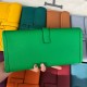 Hermes Jige Elan 29 Clutch Bag Epsom Leather WAX Green High