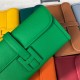 Hermes Jige Elan 29 Clutch Bag Epsom Leather WAX Green High