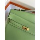 Hermes Kelly Sellier 25 Epsom WAX Green High