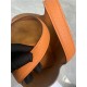 Hermes Picotin 18 Bag Clemence Leather In Orange High