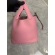 Hermes Picotin 18 Bag Clemence Leather In Pink High