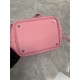 Hermes Picotin 18 Bag Clemence Leather In Pink High