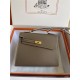 Hermes Kelly Sellier 25 Epsom WAX Etoupe High