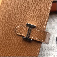 Hermes Bearn Gusset Wallet Epsom Calfskin High