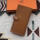 Hermes Bearn Gusset Wallet Epsom Calfskin High