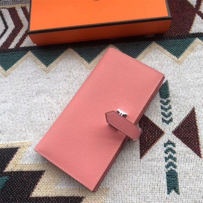 Hermes Bearn Gusset Wallet Epsom Calfskin High