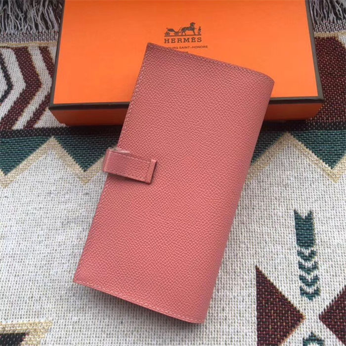 Hermes Bearn Gusset Wallet Epsom Calfskin High