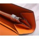 Hermes Constance Long Wallet Epsom Calfskin In Orange High