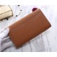 Hermes Constance Long Wallet Epsom Calfskin In Camel High