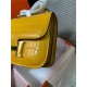 Hermes Mini Constance Crocodile Leather Bag Silver/Gold Metal High