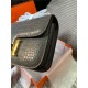 Hermes Constance 24cm Crocodile Leather Bag Silver/Gold Metal High