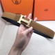 Hermes H belt buckle & reversible strap 32 mm Epsom Camel High