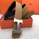 Hermes H belt buckle & reversible strap 38 mm Epsom Camel High