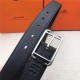 Hermes Society 32 reversible belt Togo Black/Coffee High