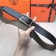 Hermes Society 32 reversible belt Togo Grey High