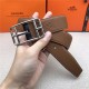 Hermes Cape Code 32 reversible belt Togo Camel High