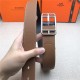 Hermes Cape Code 32 reversible belt Togo Camel High