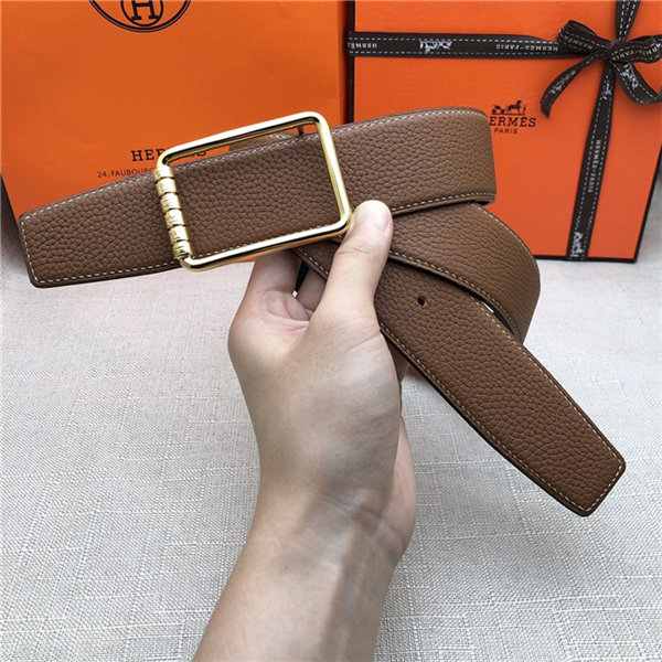 Hermes Code 32/38 reversible belt Togo Camel High