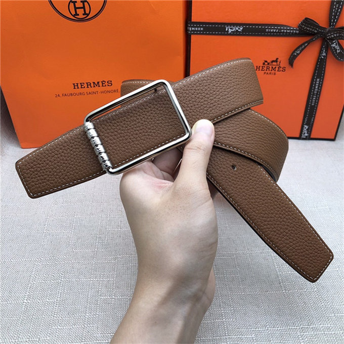 Hermes Code 32/38 reversible belt Togo Camel High