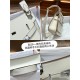 Hermes Jypsiere Mini Swift Leather WAX White Silver/Gold-Metal High