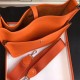 Hermes Evelyne III PM Bag Calfskin In Orange High