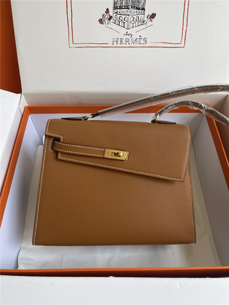 Hermes Kelly Sellier 25 Epsom WAX Gold High