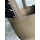 Hermes Picotin 18 Bag Clemence Leather In Dk-Camel High