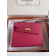 Hermes Kelly Sellier 25 Epsom WAX Fuchsia High