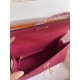 Hermes Kelly Sellier 25 Epsom WAX Fuchsia High