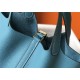 Hermes Picotin Lock 18/22 Bag Togo Leather In Denim Fonce WAX High