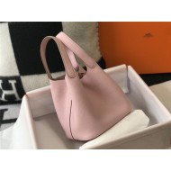 Hermes Picotin Lock 18/22 Bag Togo Leather In Rose Saiura WAX High