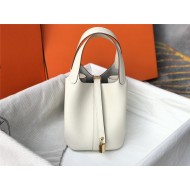 Hermes Picotin Lock 18/22 Bag Togo Leather In Craie-Gold WAX High