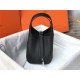 Hermes Picotin Lock 18/22 Bag Togo Leather In Black-Silver WAX High