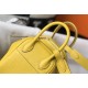 Hermes Lindy Mini Bag Calfskin Leather In Yellow High