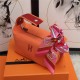 Hermes Bride-a-Brac Travel Case Small/Large Model Orange High