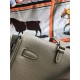 Hermes Kelly Ado PM Backpack Togo Leather WAX In Etoupe Gold-Metal High